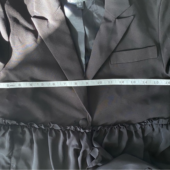 NWT -Women's Simply Vera Vera Wang
Chiffon Peplum-Hem Blazer- Size:XS, B… - Picture 11 of 16